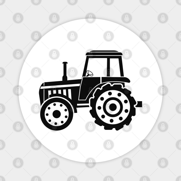 Tractor - Farm tractor driver Magnet by KC Happy Shop